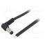 A21-TT-T075-150BK Cable; 2x0.75mm2; wires,DC 5,5/2,1 plug; angled; black; 1.5m 8vg9SV9a5zLtFpaFyQjwQ1HuCZr02UAf_IzOEp0d2ZA