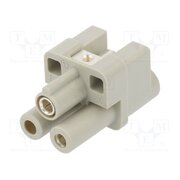 09120022751 Connector: HDC; contact insert; female; 40A; 400V; Han Q; PIN: 3 M8iNMVyQ1zXW3A2mydPKpqaXblUtIVDfiHyrfLXNTec