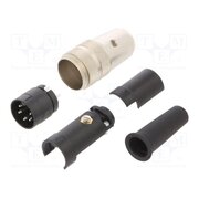 09 0313 00 05 Connector: M16; plug; male; PIN: 5; 6A; 150V; 680; soldering; straight rqs5LGQ4ns0fxnv2mWqykruvLEv685IgvJ79LkVlTc8