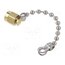 RFCT-SMA-CAP-GS-3 Accessories: protection cover; gold-plated; IP67 KW6A0U5ASeknF4PbDsiYXFuBz1niJcwTcUqdMpP3_WQ