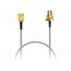 CABLE 234 RF-0300-A-1 Cable; RP-SMA male,RP-SMA female; brown; -40÷125°C; 0÷3GHz; 300mm aTLpO0WV0U8aAUQqdFqjhXOBhh0rNHSwc_Tnv0rvJfg