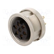 0304 07 Connector: M16; socket; female; PIN: 7; 5A; 250V; soldering; IP68 Rr3RQmO_r1CYhwSaIAZOaPV301Ml2jJH92WfjGOxjXA