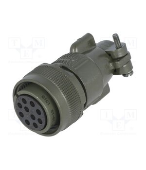 DS3106F 18-1S Connector: circular; plug; for cable; PIN: 10; female; soldering IPzAml1_M31Tw0trdHzt1VXQFC3MYUF0ZF5GcrG3TmA