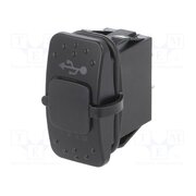 A13-236AU-BB3 USB power supply; USB A socket x2; Sup.volt: 12÷24VDC; 5V/2.1A LvZTnkrnBrrVFZNiH6MgYkNPXMAscJGC5V21SqmX1nw