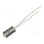 EEAGA1H1R5B Capacitor: electrolytic; THT; 1.5uF; 50VDC; Ø4x7mm; Pitch: 5mm; ±20% 0oBdbMVcUfImBT_9_KrQQkYLkyH8YI2I0VxY8rIL0Qw