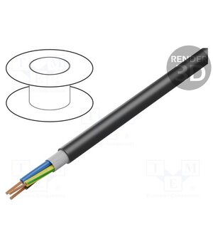 19509 B59250 Wire; 3x18AWG; stranded; Cu; PVC; black; 300V; 76m; 18AWG; 250ft vz5LK_HwW_0mOdxhsr6hyxVM1SG-wZoANXIdluRz7Eg