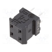 02529041201 Connector: PCB to PCB; female; PIN: 4; har-modular®; straight; THT 2UJcrux5cUW76E7fftJkqthVkQR0h_9UvawcWsmjhrw