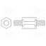 449X55 Screwed spacer sleeve; 55mm; Ext.thread: M6; hexagonal AyuL3B2eIaHe3QsEEEJ5-UZAEqngBtoZCKjDQHTRfbs