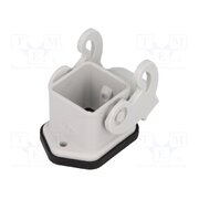 CK 03 I Enclosure for connectors: HDC; size 21.21; for panel mounting iKqraGubU3EyC2bqK32i-XQwG0-h6iyFjJkVymICu7g