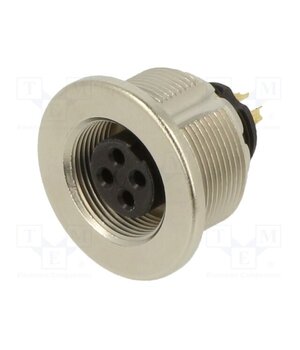 09 0412 00 04 Connector: M9; socket; female; Plating: gold-plated; 125V; 3A; IP67 zlZtZQ8kaMBKhZWXngp5070tISd2FBsijqAK2akQPtk
