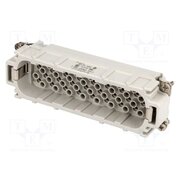 C14610A0640002 Connector: HDC; contact insert; male; 250V; PIN: 64; 64+PE; size E24 dF7GToF5sDpW6s3pwhitWqtkwo80VkumcsnVki5I5Zo