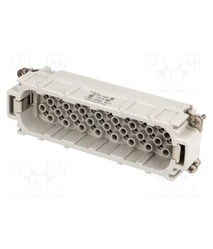 C14610A0640002 Connector: HDC; contact insert; male; 250V; PIN: 64; 64+PE; size E24 dF7GToF5sDpW6s3pwhitWqtkwo80VkumcsnVki5I5Zo
