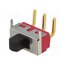 MSS13PLP Switch: slide; Pos: 2; SPDT; 2A/250VAC; ON-ON; THT; -30÷85°C; UL94V-0 VQzSHyBX2a40KmPQgVCJjHUx7J0fwpOT7J86AmRwTUU