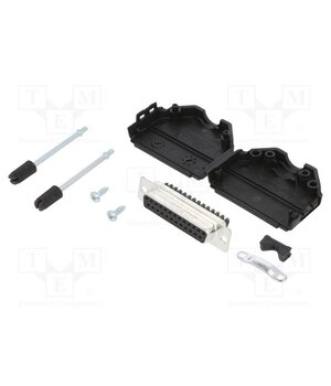 L17DPPK25-BK+L77DB25SST Connector: D-Sub; PIN: 25; female; straight; screw terminal; 11.5mm 4UOHtwRxe392NYdTJmf7ZQeFtIBtaSIQ0YrEHi-q9Vg