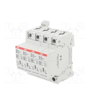 OVR T1-T2 4L 12.5-275S P TS QS Surge arrester; Type 1+2; Poles: 4; In 8/20us: 80kA; -40÷80°C; IP20 RqI15QWmuF9KO-8T1McKHOPcNuCffDfdMcGYV-Jt7Kg