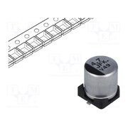 EEEFK1J4R7R Capacitor: electrolytic; low ESR; SMD; 4.7uF; 63VDC; Ø5x5.8mm; ±20% V12csCwhO8vbCRfEurKd4sQcpGoFy0xW8OpXEWDIHrU
