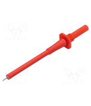 SPS 7097 NI / RT Measuring tip; 1A; red; Socket size: 2mm; Plating: nickel plated VEtyQlmn55lHlGaMgjccMC3rhZMBt6tJxLVH6GdJqu0