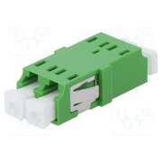 A001-LCA-DX-2118 Connector: fiber optic; socket,coupler; LCA; female; ways: 2; green R-Xziu67Zuybb1G6xKu6PtUJdiHXc1uwxJL6Nj9fxT4