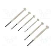 012290310 Kit: screwdrivers; precision; Phillips,slot; 6pcs. oQHGholEe6cB3VsC9hyj_6fA51eT-7Vt7LTBeRSVDyE