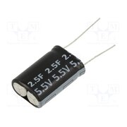 SC5V5Z255MH Supercapacitor; THT; 2.5F; 5.5VDC; 17x25x8.5mm; H GSoic5rIW9yrhuIs6pu6ddSK0VP76pmUiivvPflaCsc