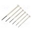 012290300 Kit: screwdrivers; precision; slot; 6pcs. aBOjvEfQvRzVQOZnsF8T1O9-2QUY3oxdiijLMhueuww