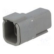 DTM04-6P Connector: wire-wire; terminals, size 20; plug; male; DTM; PIN: 6 iyc-IfVE1EmQndE761JSWmb4lUIYv14B9MYfc9orp9I