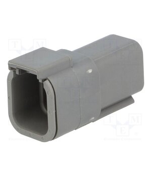 DTM04-6P Connector: wire-wire; terminals, size 20; plug; male; DTM; PIN: 6 iyc-IfVE1EmQndE761JSWmb4lUIYv14B9MYfc9orp9I