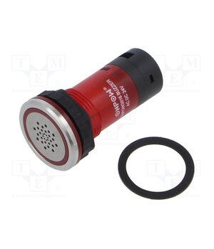 ONPOW3916-M/24VDC Signaller: sound; 85dB; Illumin: LED; IP67; Ø16mm; max.8mm; plastic Lpos-gwQq3_39NMkArCXg33QDo__qp97Hopfz_ZYwZY