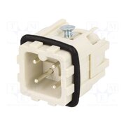 93601-0125 Connector: HDC; contact insert; male; GWconnect; PIN: 4; 10A; 400V 9KjoNqOVmpAuYE5774LdpUieIZTB7MEv7shuhhGDAVo