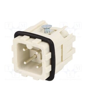 93601-0125 Connector: HDC; contact insert; male; GWconnect; PIN: 4; 10A; 400V 9KjoNqOVmpAuYE5774LdpUieIZTB7MEv7shuhhGDAVo