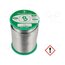 ECO1 B2.1 3,0MM 1KG Tin; lead free; Sn99,3Cu0,7; 3mm; 1kg; reel; 220°C; Flux: SW26 tbsSLmipT8j3fxaqme8am76BbU989j13PAwn7eK1qnM