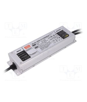ELG-200-C1050DA Power supply: switching; LED; 200W; 95÷190VDC; 1.05A; 100÷305VAC q4GhlVpss1X3H4YJpXWlPki76tF56T1lgeRcnlZFqJ0