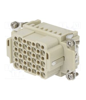 DDD-042-FC Connector: HDC; contact insert; female; DDD; PIN: 42; 42+PE; crimped bKCo2ucbd18uJacvfDl1lgree_MkxZlqx6561aIAsgM