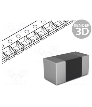 MMZ1608S102ATA00 Ferrite: bead; Imp.@ 100MHz: 1kΩ; SMD; 400mA; 0603; R: 500mΩ CIeC0VW3Vr-rrBFVRrIJCTHzarqVHd3utQpE4QUEwLU