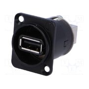NAUSB-W-B Adapter; USB A socket-front,USB B socket-back; USB 2.0; 19x24mm 24Yjg2ocfjPwu0UHRcSVJbWPNDC8zHIB2wkcTXI9GEY
