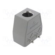 D10B-TEH-4G-PG21 Enclosure for connectors: HDC; straight; size D10B; for cable q7JS-w748U6kEQz81ew9C6F9laDrKXxYljmNeFzy4MI