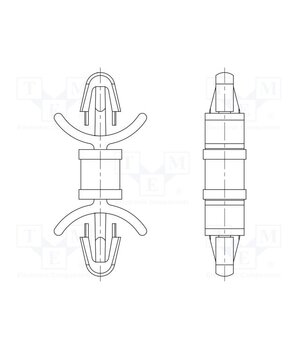 8G817V40798 PCB distance; polyamide 66; L: 4.8mm; latch/latch; black; UL94V-2 a9nNMoy-oDs8MWKKfVxcYq0sutPZydK1iwNfkB7Q11Y