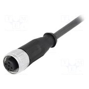 C21320000000017 Connector: M12; plug; female; PIN: 4; straight; cables; 5m 8tb9mZVCtUMuzpqXtStIyMqCkoha4wntTbGUNsCwwWs