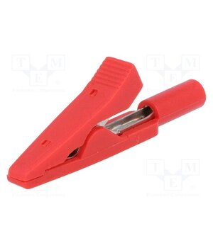 AX-CR-2PM-R Crocodile clip; 10A; 60VDC; red; Overall len: 41.5mm mqqXGMOnnuRpO97cvFpkyQszOo5KNCebzuxeDtUVf5I