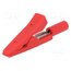 AX-CR-2PM-R Crocodile clip; 10A; 60VDC; red; Overall len: 41.5mm mqqXGMOnnuRpO97cvFpkyQszOo5KNCebzuxeDtUVf5I