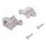 61030000143 Cable clamp; for D-Sub enclosures; 9÷12mm 1J0nm26FoPtsqAOaIl-ii32UUvbDFn1cbFDsPKbdFCM