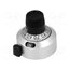 18A11B10 Precise knob; with counting dial; Shaft d: 6.35mm; Ø22.2x22.2mm 24Ey9KawQoYYkABAW8PZFiL1ZBAxBm0nHeLbRI85fqk