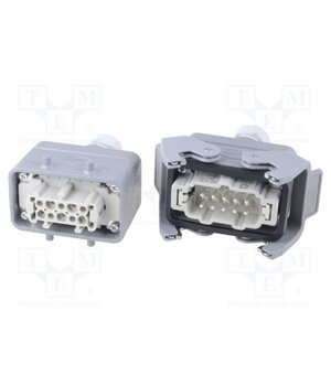 87848110032 Connector: HDC; male + female; 16A; 500V; Han Kit; PIN: 10; 10+PE imZFQvGGuTubFnsrbsDUVfWLERK_JDL-GX1pejqx1Bs