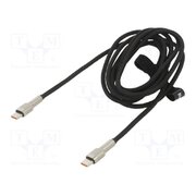 CATJK-D01 Cable; USB C plug,both sides; 2m; black; 100W 6yKF8hgcyMFw6euydc8oneBoV-W4o9hpf89W5iq83ho