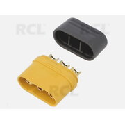 Plug MR60 male  30A 500V, for cable soldered