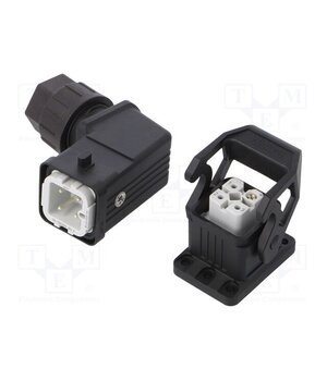 1424447 Connector: HDC; male + female; PIN: 4; 10A; 230V; HDC; 3+PE; M20 _vMt-FgmTSMPN1Q4EwXkw9K199AG6wZ-F9znajKKqxk