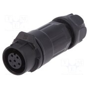 2201 Connector: circular; plug; size 12; 02; female; PIN: 6; 125V; 5A; IP67 VjY37PpcSnR9fQEZXpZj5sq6WMaD64604I1yYbvJZ2c