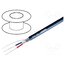 TSK1038 DARK BLUE Wire: DMX; 2x0.35mm2; stranded; 110Ω; -15÷70°C; Colour: dark blue Y6TZzEKdmMPinQijJe5eHDIginbDVa1xl_7BBCGtLA0