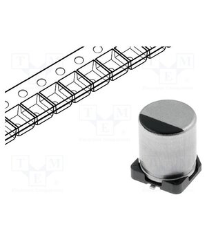 EEEFK1E471AP Capacitor: electrolytic; low ESR; SMD; 470uF; 25VDC; Ø10x10.2mm jFCuF335KokkmEngAdlnyPX2DM29z7AkxwESZA0nn34