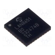 LAN8651B0-E/LMX IC: Ethernet controller; 10Base-T1S; SPE,SPI; VQFN32; -40÷125°C LDVov8NjN3jOW58dzC-DhbQduqMxvUbtDy4sTGuprQ4